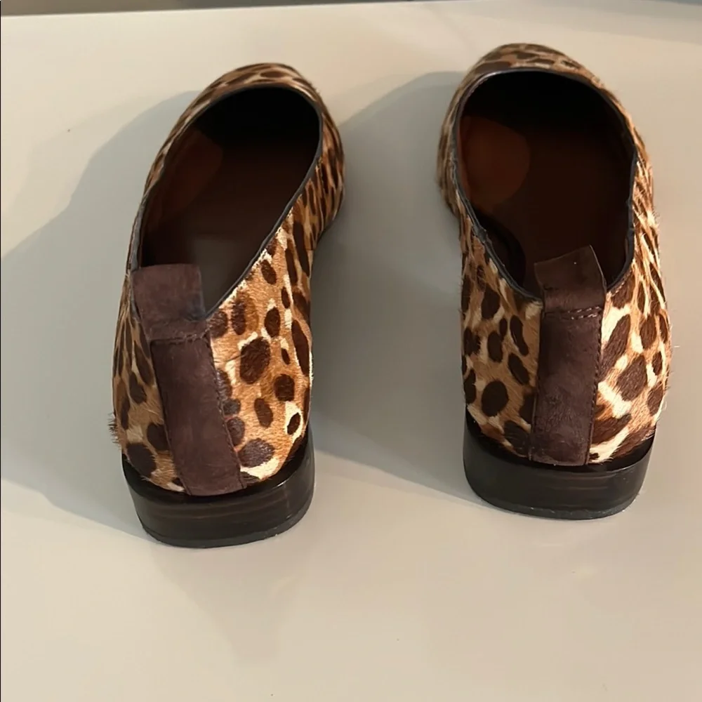 Essex Lane‎ Brown Tan Flats Sleek Slip-On Loafers